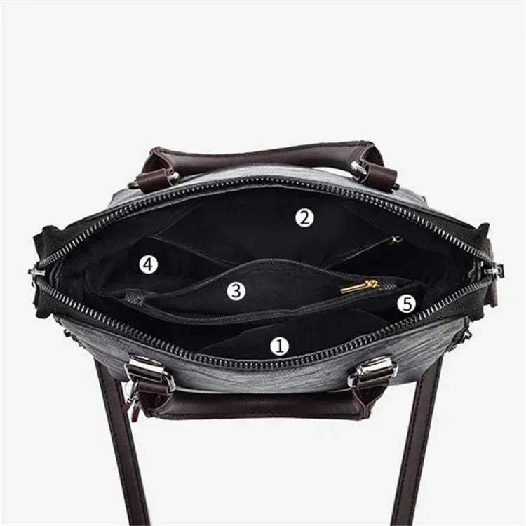 327HB488_116615.webp Women Fashion Solid Color Tassel Decoration Shoulder Bag - Image 7