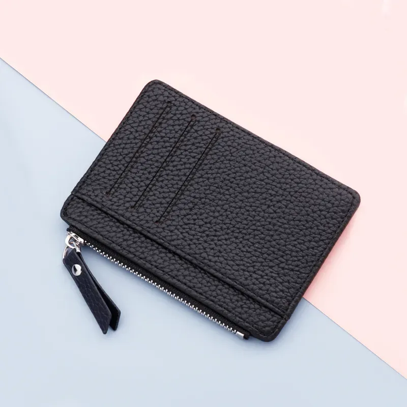 T1035F4F12_113623.webp Women Fashion Slim Candy Color Zipper Wallet - Image 4