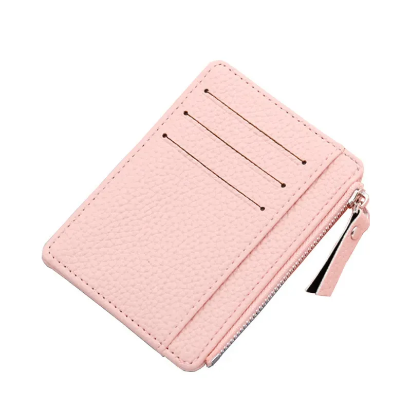 T1035F4F12_113626.webp Women Fashion Slim Candy Color Zipper Wallet - Image 5