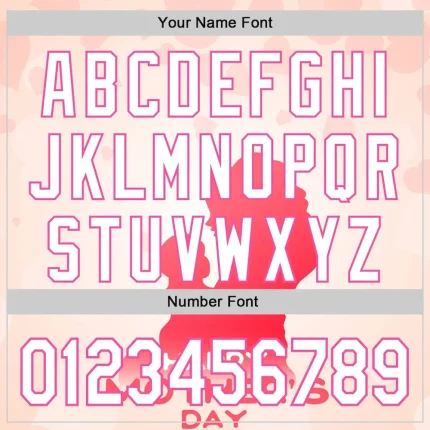 Custom Cream White-Pink 3D Pattern Design Mother's Day Family Love Authentic Baseball Jersey - Image 5