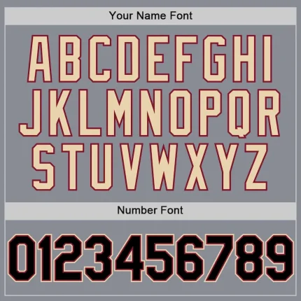 Custom Gray Black Crimson-City Cream Bomber Full-Snap Varsity Letterman Two Tone Hoodie Jacket - Image 5