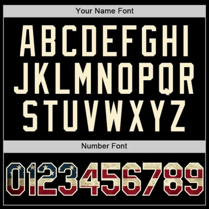 Custom Olive Vintage USA Flag Cream-Black Authentic Throwback Salute To Service Baseball Jersey - Image 5