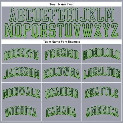 Custom Gray Neon Green-Navy Authentic Drift Fashion Baseball Jersey - Image 4