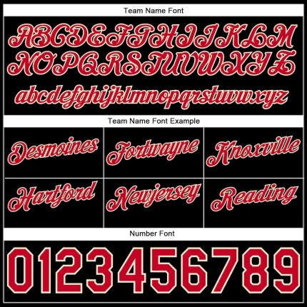 Custom White Red-Black Authentic Throwback Split Fashion Basketball Shorts - Image 3